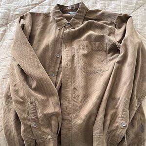 Royal Robbins Brown Button Down